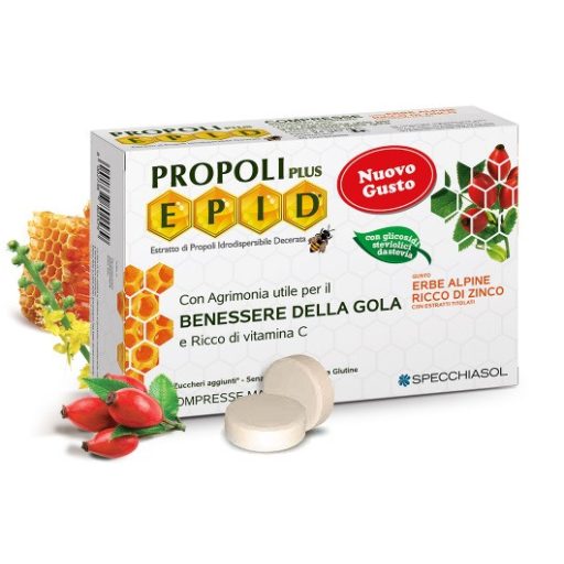 Cukormentes Propolisz 20 db cinkkel, alpesi gyógynövénnyel