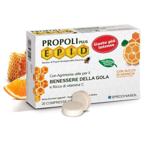 Cukormentes Propolisz 20 db  narancsos ízű