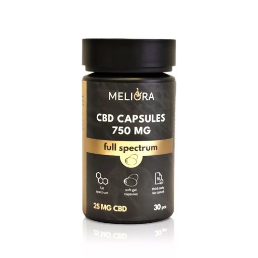 Meliora CBD kapszula 25 mg 30 db