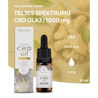 Meliora Teljes Spektrumú 10% CBD olaj Gyömbér
