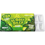 Bubbly Billy Buds Menta ízű rágógumi 17mg CBD