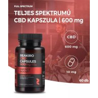 Reakiro Energy Boost CBD kapszula 60 db