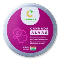 Cannada Sleep CBD Gumicukor Maracuja ízű 25 mg