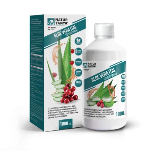 Aloe Vera ital Tőzegáfonya - Erdei gyümölcs
