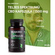 Reakiro CBD kapszula 25 mg 60 db