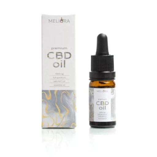 Meliora Teljes Spektrumú 10% CBD olaj