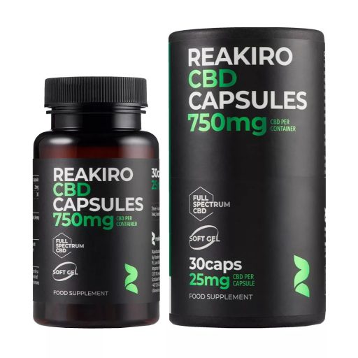 Reakiro CBD kapszula 25 mg 30 db