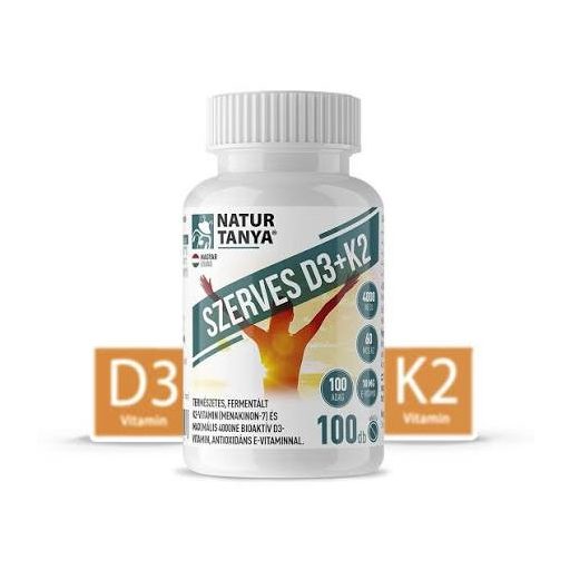 Szerves D3 és K2-vitamin