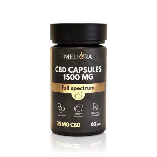 Meliora CBD kapszula 25 mg 60 db