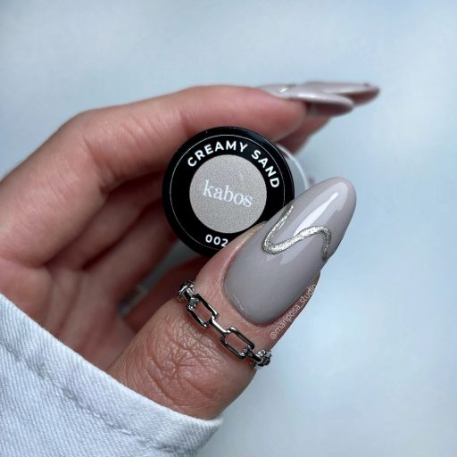 Kabos GelPolish Hema és Di-Hema mentes Creamy Sand