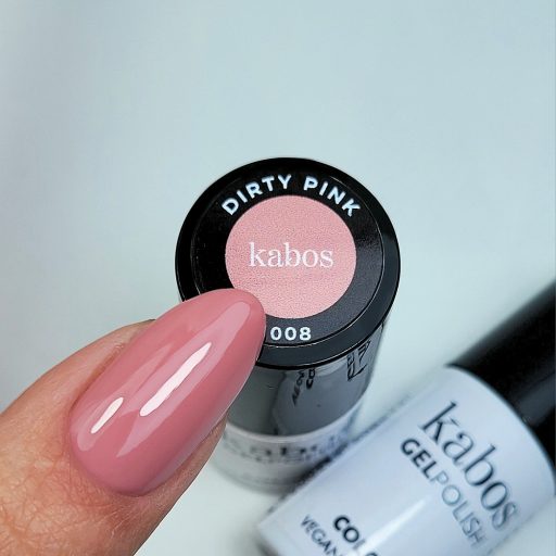 Kabos GelPolish Hema és Di-Hema mentes Dirty Pink