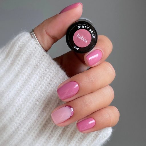 Kabos GelPolish Hema és Di-Hema mentes Dirty Rose