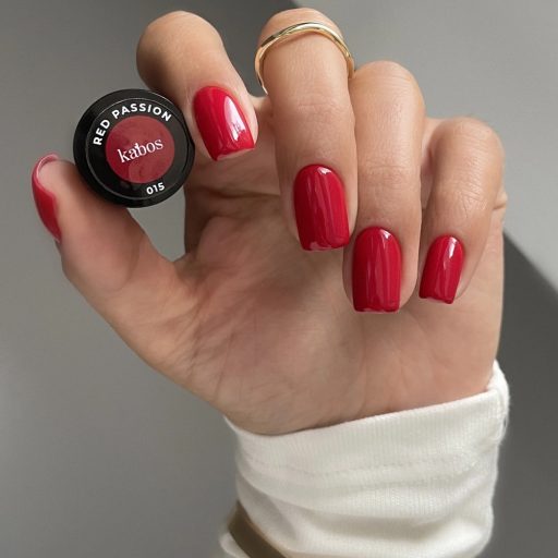Kabos GelPolish Hema és Di-Hema mentes Red Passion