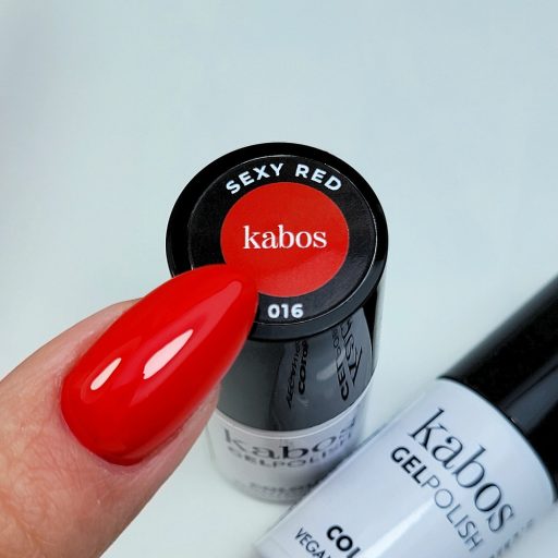Kabos GelPolish Hema és Di-Hema mentes Sexy Red