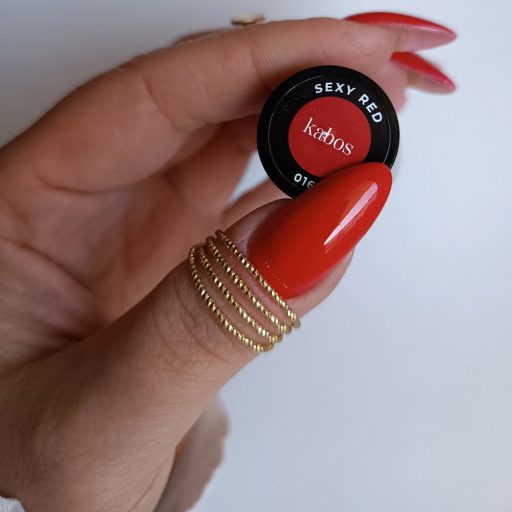 Kabos GelPolish Hema és Di-Hema mentes Sexy Red