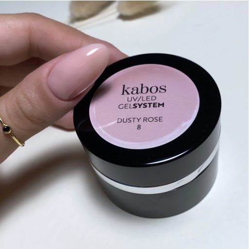 Kabos Luxury Gloss Dusty Rose építő zselé