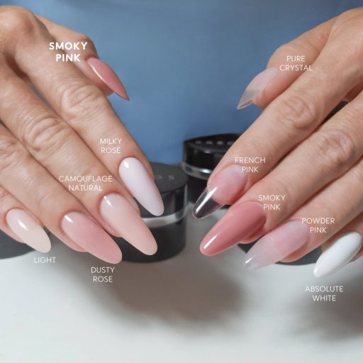 Kabos Luxury Gloss Dusty Rose építő zselé